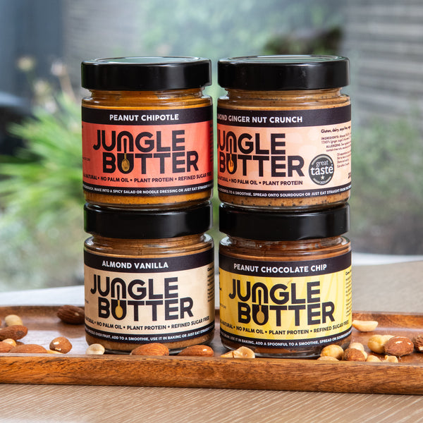 Try all four Jungle Butters! 4 x 200g