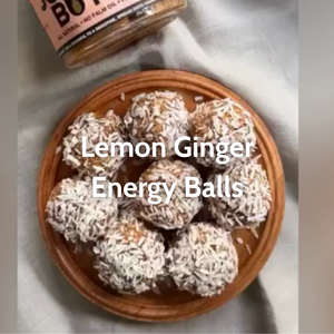 Recipe - Lemon Ginger Energy Balls